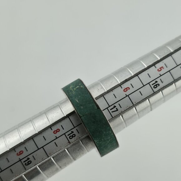 925 Sterling Silver Band Ring Men Women Unisex Minimal 7 Vintage - Picture 3 of 16